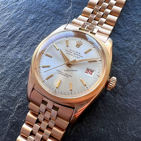 rolex 6305 rose gold|rolex datejust 6305 for sale.